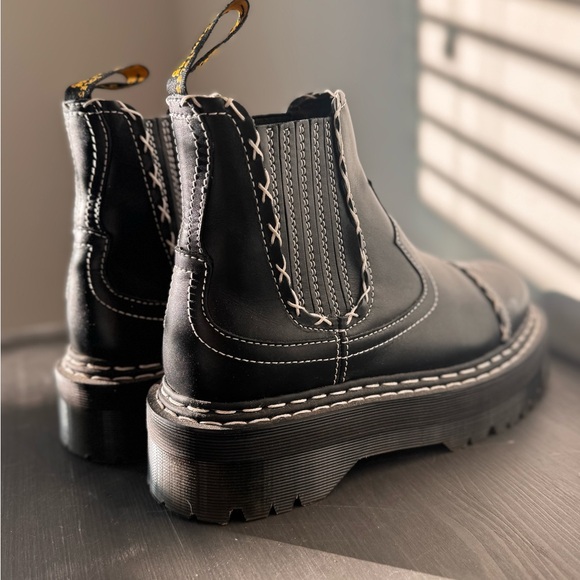 Dr. Martens Black 2976 Gothic Americana Platform Boots women’s 10 - Picture 13 of 13